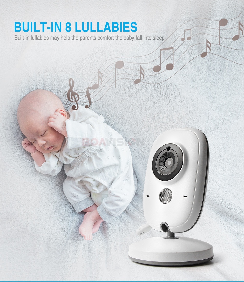 Color LCD Wireless Video Baby Monitor