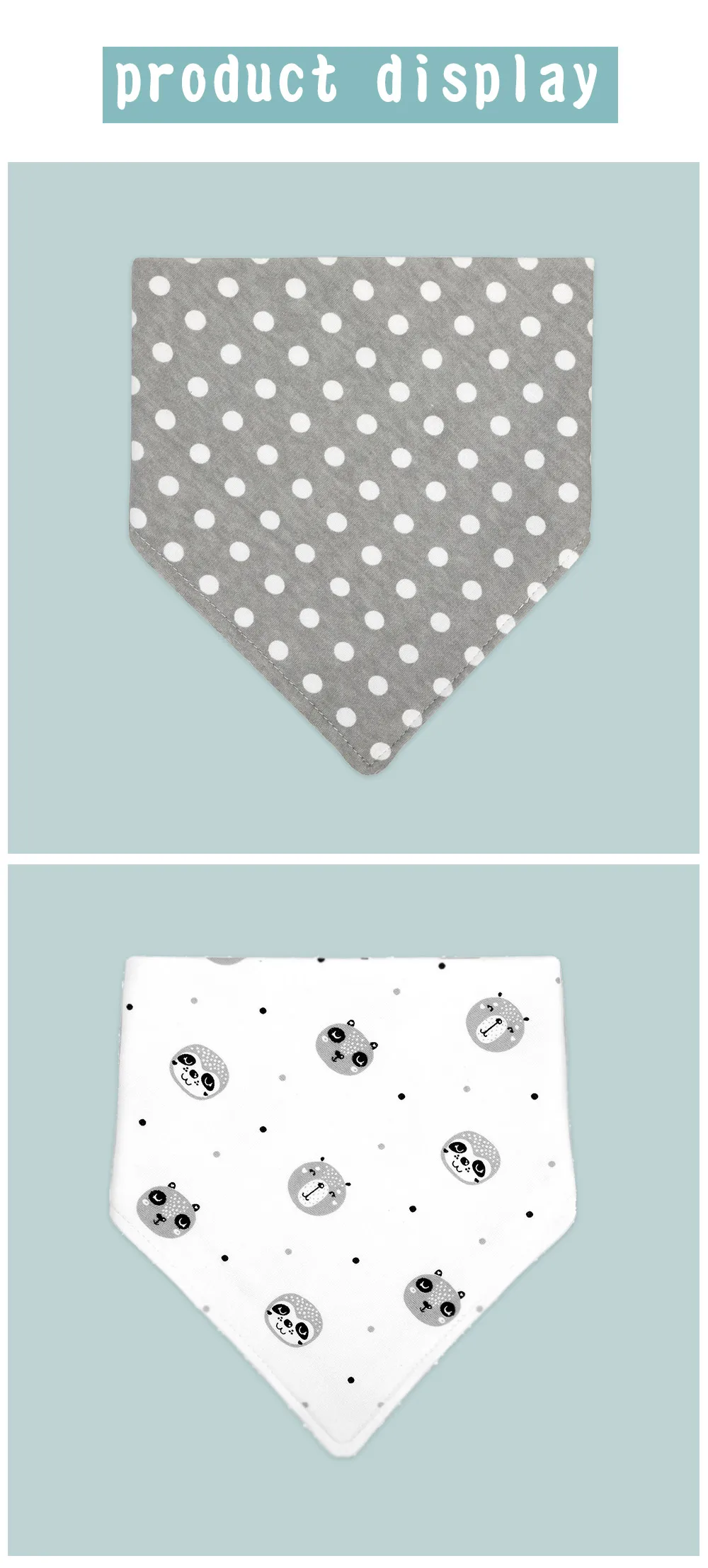 Organic Cotton Baby Bib