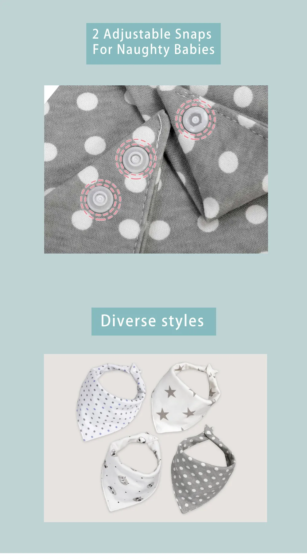 Organic Cotton Baby Bib