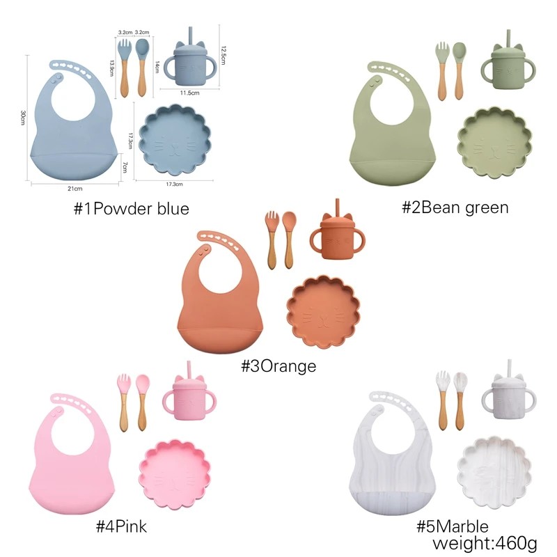 Silicone Waterproof Tableware Set