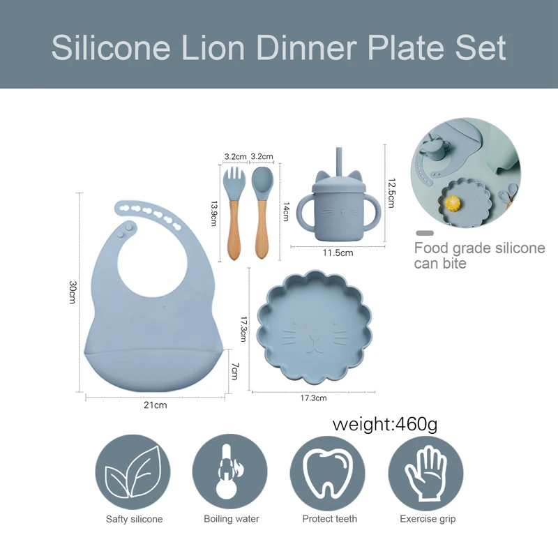 Silicone Waterproof Tableware Set