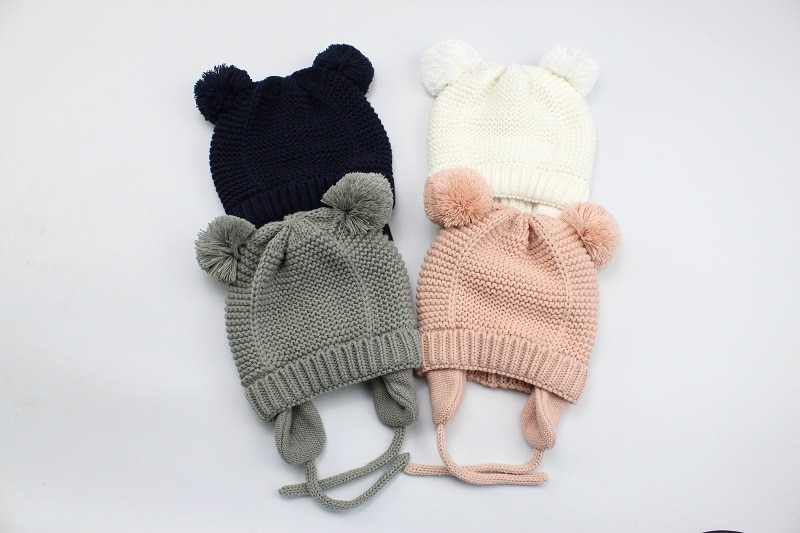Baby's Warm Hat with Ears