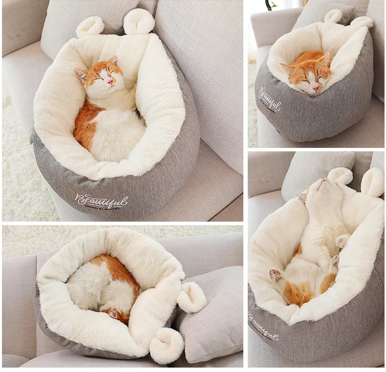 Soft Fleece Sleeping Bed