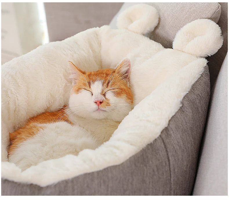 Soft Fleece Sleeping Bed